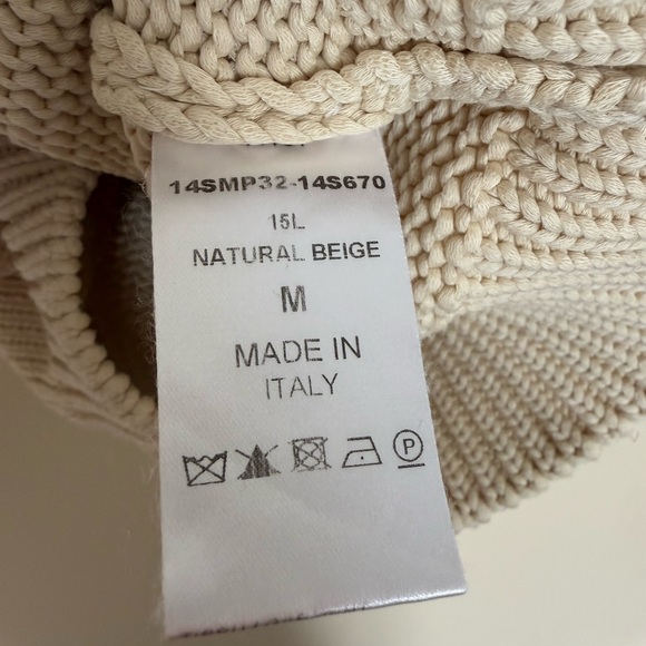 Chloe Cream Sweater with Black Details - Picture 4 of 5